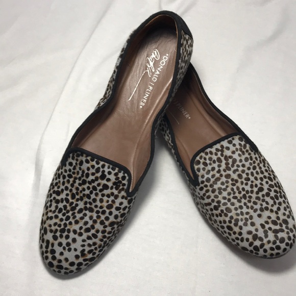 donald pliner animal print shoes